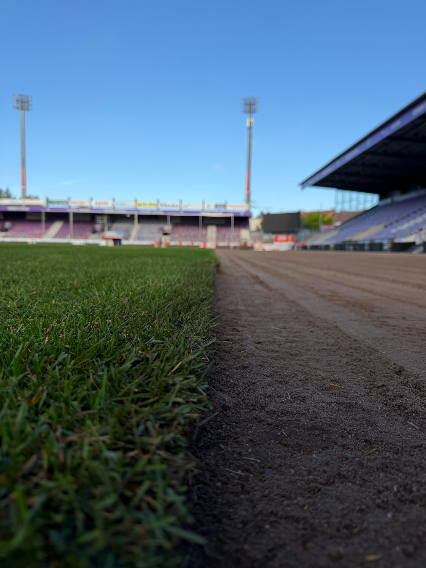 Installatie van graszoden